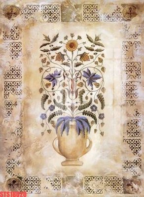 File gốc in tráng gương Tranh sơn dầu phương tây tổng hợp STS18020 chi tiết