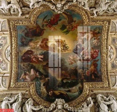 File ảnh Tranh sơn dầu phương tây tổng hợp STS1803 (gốc) in biển hiệu