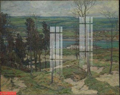 File in lụa Tranh sơn dầu phương tây tổng hợp STS18054 (phong cảnh) Tranh sơn dầu phương tây tổng hợp STS18054