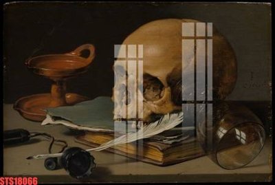 File gốc Tranh sơn dầu phương tây tổng hợp STS18066 (AI/EPS) cho in ấn