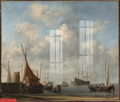 File tranh Tranh sơn dầu phương tây tổng hợp STS18090 (ảnh gốc) cho in ấn kỹ thuật số