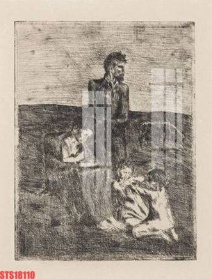 File ảnh Tranh sơn dầu phương tây tổng hợp STS18110 (gốc) in decal dán tường