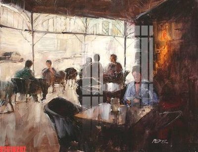 File gốc Tranh sơn dầu phương tây tổng hợp STS18267 (chủ đề hiện đại) trang trí