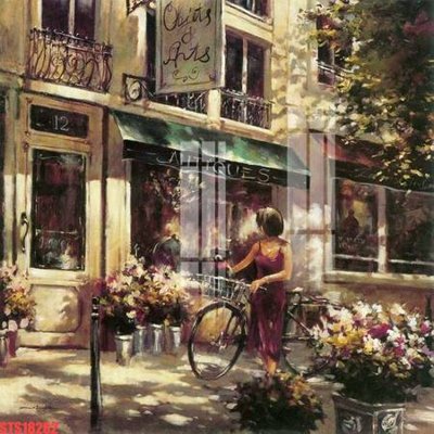 File in ấn Tranh sơn dầu phương tây tổng hợp STS18282 (bản gốc) cao cấp