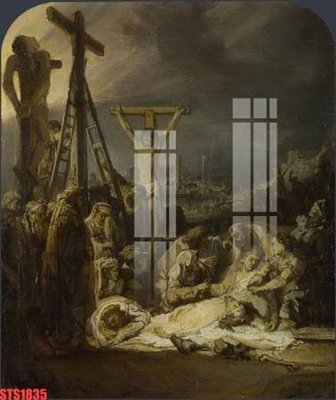 File in trần Tranh sơn dầu phương tây tổng hợp STS1835 (bản gốc) trời sao