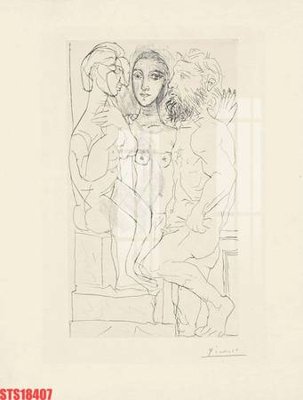 File ảnh Tranh sơn dầu phương tây tổng hợp STS18407 (gốc) cho trang trí nội thất