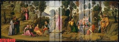 Ảnh mô tả file gốc in mica Tranh sơn dầu phương tây tổng hợp STS18419