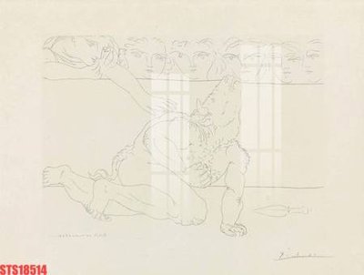 File tranh Tranh sơn dầu phương tây tổng hợp STS18514 (ảnh gốc) in trần 3D