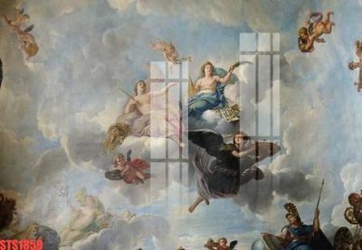 File gốc Tranh sơn dầu phương tây tổng hợp STS1859 (cho in 3D) độc đáo