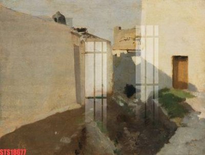 File in trần Tranh sơn dầu phương tây tổng hợp STS18677 (bản gốc 3D) sống động