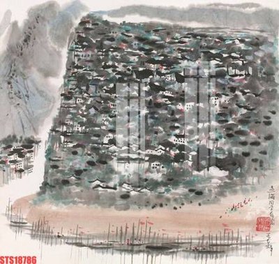 Download file gốc Tranh sơn dầu phương tây tổng hợp STS18786 (in mica) 3D