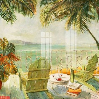 Download file gốc Tranh sơn dầu phương tây tổng hợp STS190 (in mica) logo