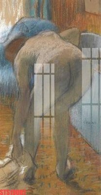 Ảnh gốc Tranh sơn dầu phương tây tổng hợp STS19007 (nét căng) in mica