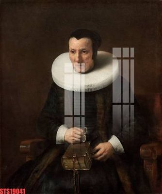 File gốc Tranh sơn dầu phương tây tổng hợp STS19041 (in mica) làm quà tặng