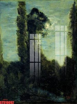 File tranh Tranh sơn dầu phương tây tổng hợp STS19092 (ảnh gốc) in trần 3D