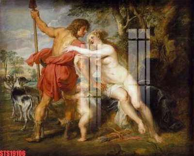 File gốc Tranh sơn dầu phương tây tổng hợp STS19106 (in tráng gương) nghệ thuật