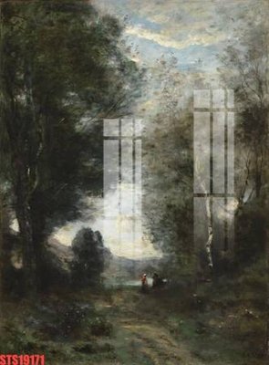 File tranh in tráng gương Tranh sơn dầu phương tây tổng hợp STS19171 (siêu nét)