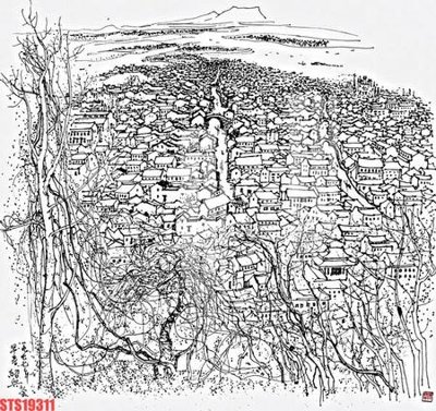 Tải file gốc Tranh sơn dầu phương tây tổng hợp STS19311 (bản PSD) gốc