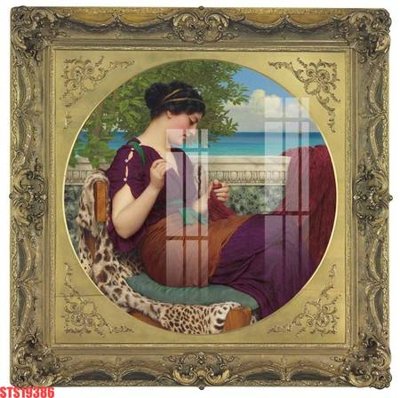 Tải file Tranh sơn dầu phương tây tổng hợp STS19386 (ảnh gốc) file AI/EPS