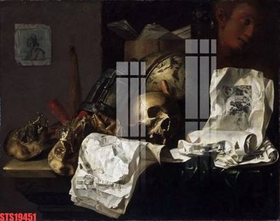 Tải file gốc Tranh sơn dầu phương tây tổng hợp STS19451 (để in lụa)