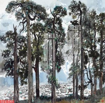 Tải file Tranh sơn dầu phương tây tổng hợp STS19455 (ảnh gốc) in gạch men