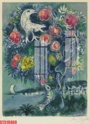 File gốc Tranh sơn dầu phương tây tổng hợp STS19469 (in lụa) tranh thuận buồm