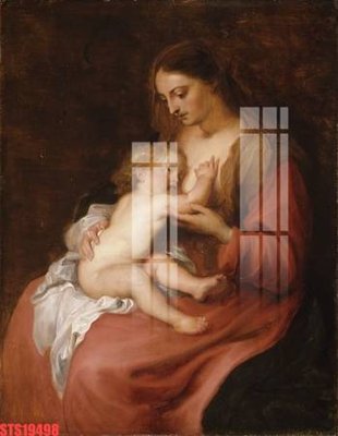 File in trần Tranh sơn dầu phương tây tổng hợp STS19498 (file gốc) hoa văn 3D