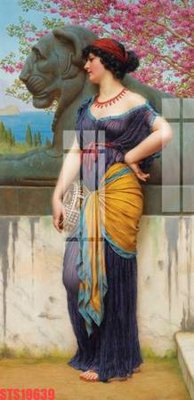 File PSD Tranh sơn dầu phương tây tổng hợp STS19639 (bản gốc) dễ dàng edit