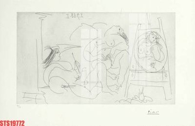 File tranh in trần 3D Tranh sơn dầu phương tây tổng hợp STS19772 (ảnh gốc)