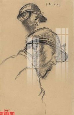 Download file gốc Tranh sơn dầu phương tây tổng hợp STS19791 (in lụa) cao cấp