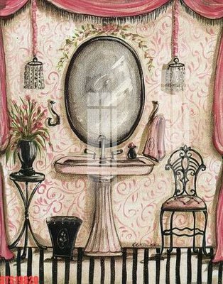 Ảnh gốc file in lụa Tranh sơn dầu phương tây tổng hợp STS19820 chi tiết