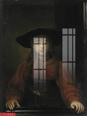 File tranh gốc Tranh sơn dầu phương tây tổng hợp STS19961 chủ đề hiện đại