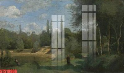 File gốc Tranh sơn dầu phương tây tổng hợp STS19966 (trang trí) phòng làm việc