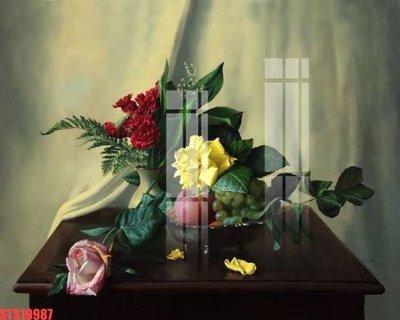 Tải file Tranh sơn dầu phương tây tổng hợp STS19987 (gốc) để in ấn ngay