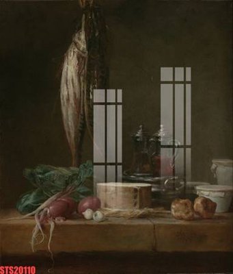 Download file gốc Tranh sơn dầu phương tây tổng hợp STS20110 (in mica) trong suốt