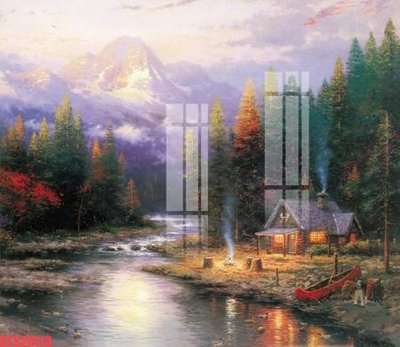 File ảnh Tranh sơn dầu phương tây tổng hợp STS20113 (gốc) cho trang trí nhà hàng