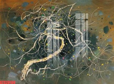 File ảnh Tranh sơn dầu phương tây tổng hợp STS20136 (gốc) in PP, decal