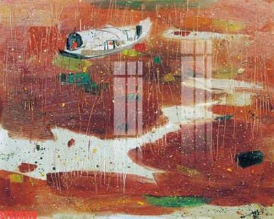 File gốc Tranh sơn dầu phương tây tổng hợp STS20376 (phong cách) tối giản