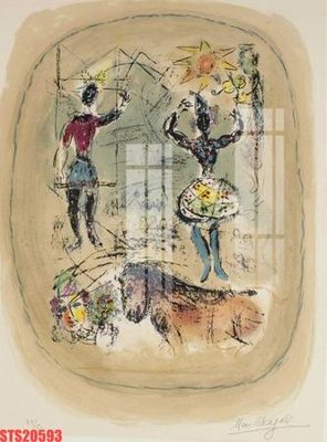 File in trần Tranh sơn dầu phương tây tổng hợp STS20593 (bản gốc) mây trời