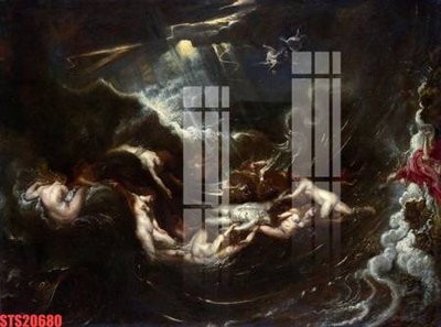 Tải file Tranh sơn dầu phương tây tổng hợp STS20680 (PSD) cho in ấn quảng cáo