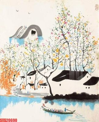 Tải file tranh gốc Tranh sơn dầu phương tây tổng hợp STS20690 chất lượng cao