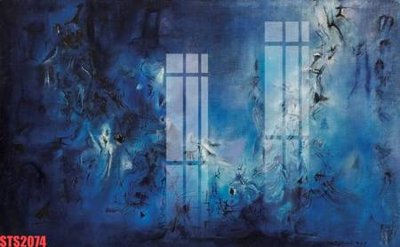 File gốc Tranh sơn dầu phương tây tổng hợp STS2074 (vector) cho in ấn