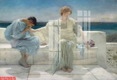 File in lụa Tranh sơn dầu phương tây tổng hợp STS20975 (phong cảnh) Tranh sơn dầu phương tây tổng hợp STS20975