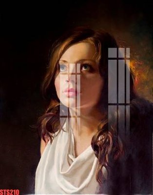 File gốc in mica Tranh sơn dầu phương tây tổng hợp STS210 chất lượng