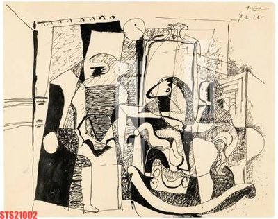 File gốc Tranh sơn dầu phương tây tổng hợp STS21002 (in mica) làm bảng hiệu