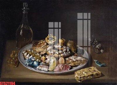 File tranh quảng cáo Tranh sơn dầu phương tây tổng hợp STS21194 (download file gốc)