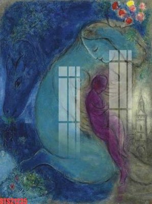 File in trần Tranh sơn dầu phương tây tổng hợp STS21235 (bản gốc 3D) sống động