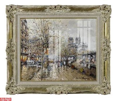 Tải file Tranh sơn dầu phương tây tổng hợp STS213 (gốc) in nhanh