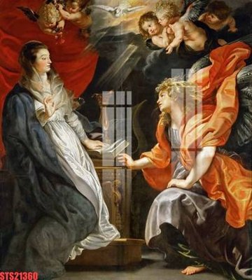 File ảnh Tranh sơn dầu phương tây tổng hợp STS21360 (gốc) in Hiflex