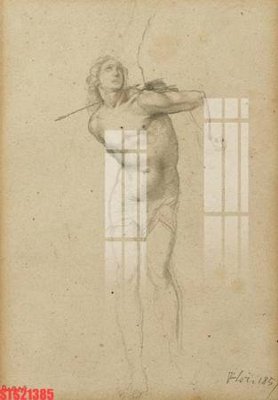 File in lụa Tranh sơn dầu phương tây tổng hợp STS21385 (hoa văn) Tranh sơn dầu phương tây tổng hợp STS21385